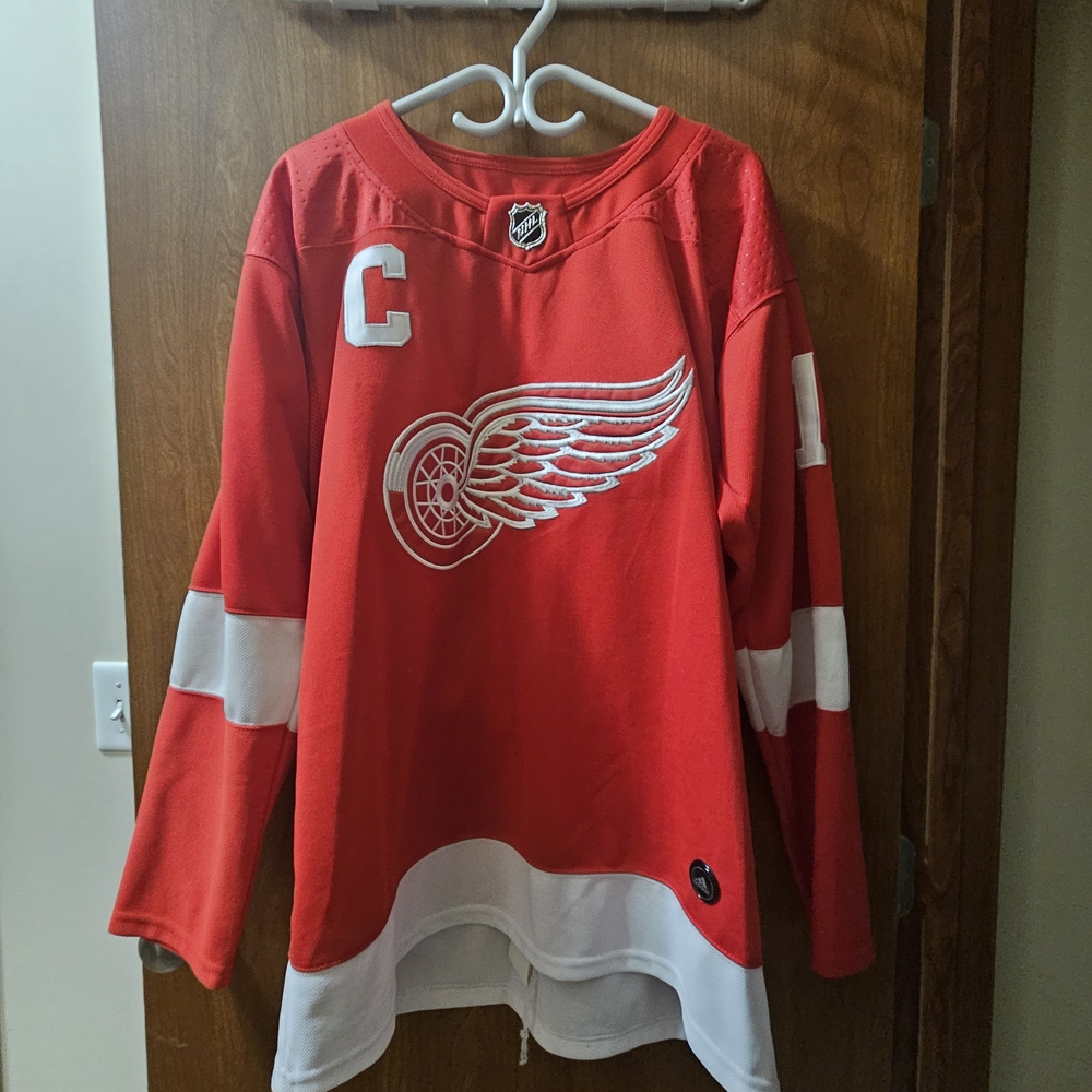 Adidas Red Jersey with Black Trim